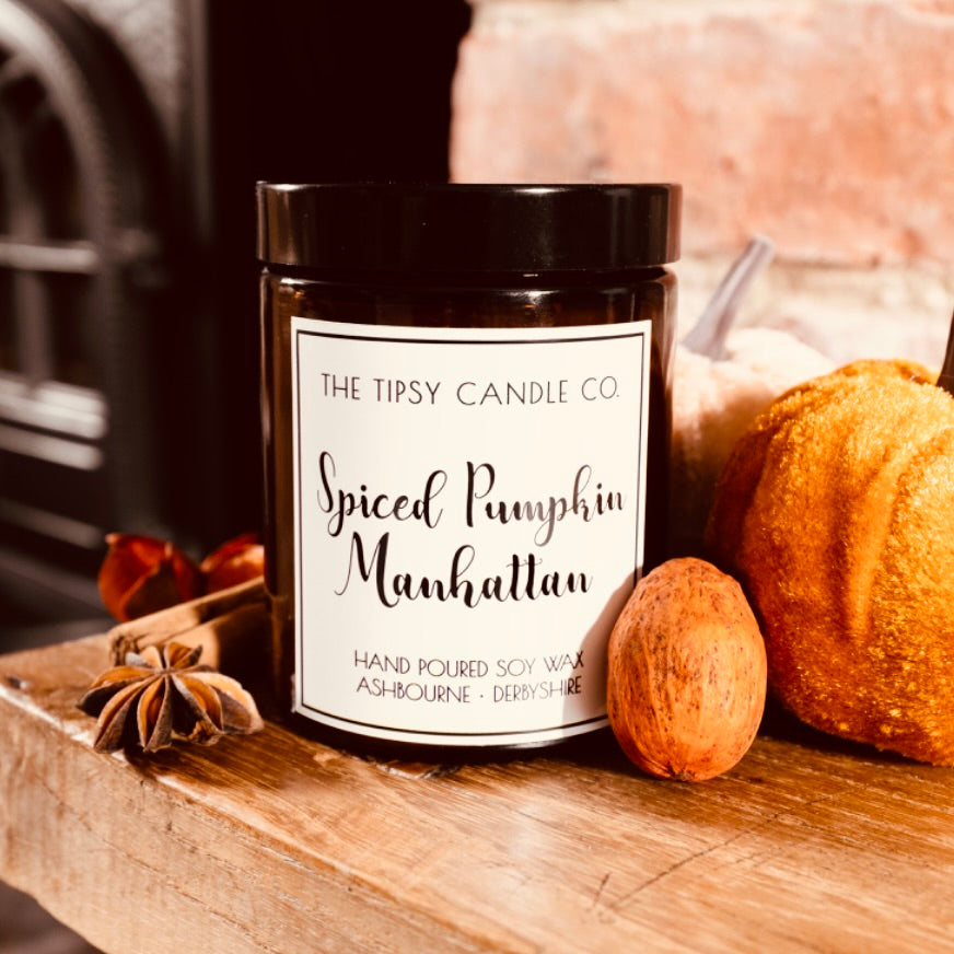 Spiced Pumpkin Manhattan candle