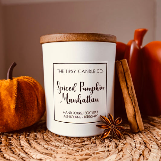 Spiced Pumpkin Manhattan candle