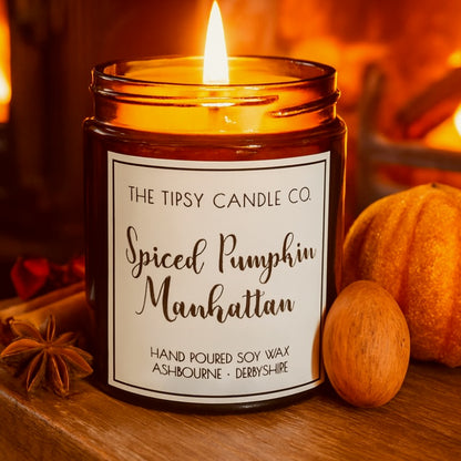 Spiced Pumpkin Manhattan candle