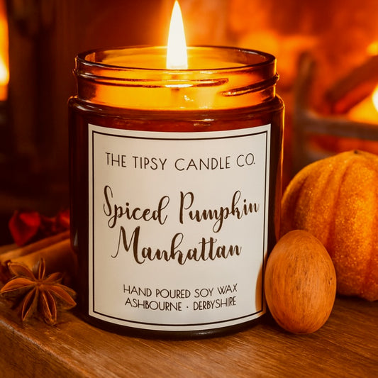 Spiced Pumpkin Manhattan candle
