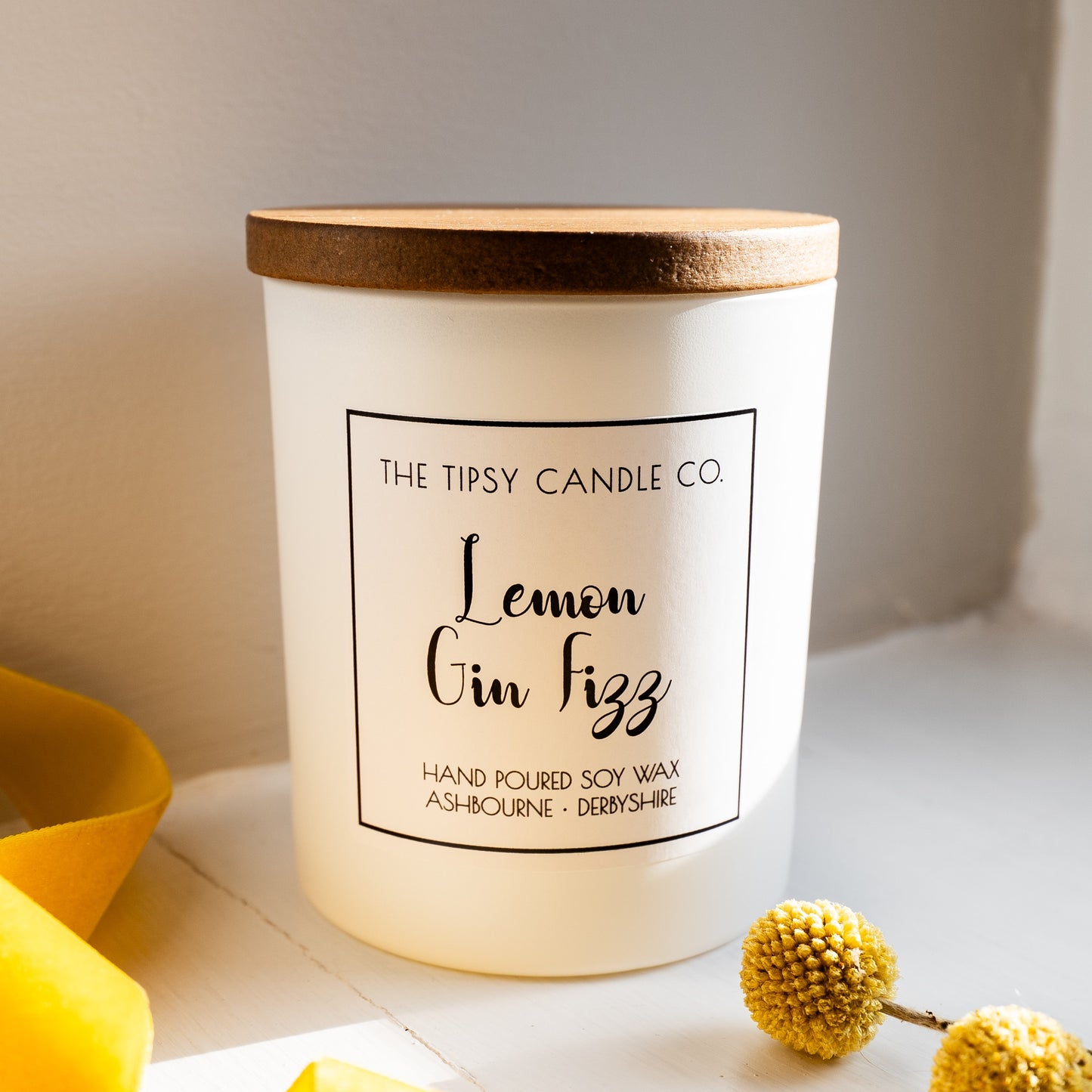 Lemon Gin Fizz candle