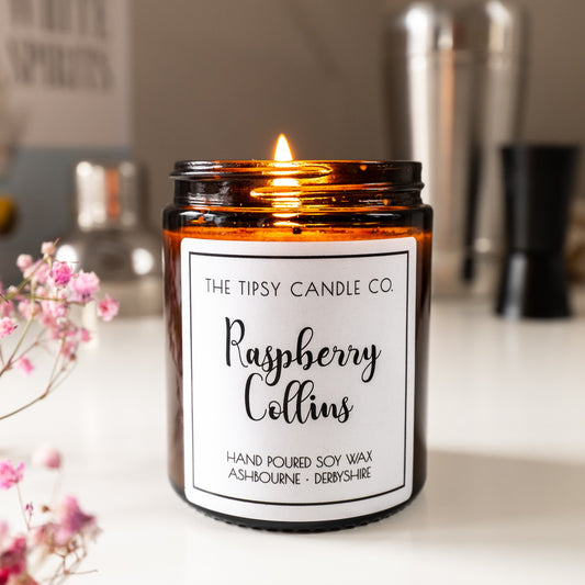Raspberry Collins candle