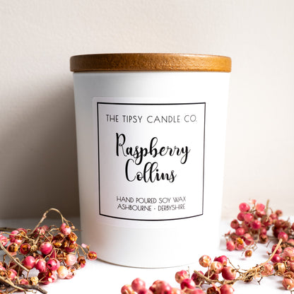 Raspberry Collins candle