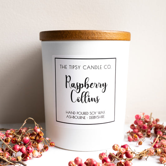 Raspberry Collins candle
